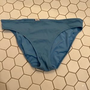 Aerie blue bikini bottoms